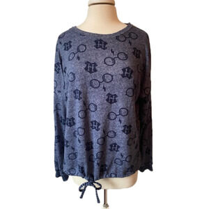 Wizarding World Harry Potter Women's XL Lightweight Cozy Sweater Festival Lounge